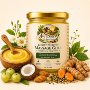Amrutsparsh Before Delivery Massage Ghee for Pregnancy Care